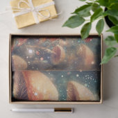 Vintage Alice and Mushrooms Decoupage Tissuepapier (Geschenk)