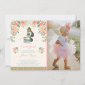 Vintage Alice dans ONEderland Invitation d'anniver (Devant)