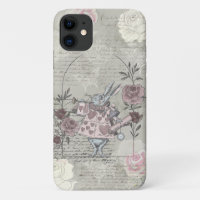 Vintage Alice In Wonderland Collage Coque de décou