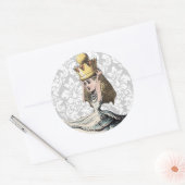 Vintage Alice In Wonderland STICKER (Enveloppe)