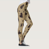 vintage Alice motif leggings (Droite)