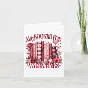 Vintage All Geboekt Voor Valentijns Boekenclub Boe Kaart