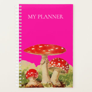 Vintage Amanita Muscaria Planificateur de champign