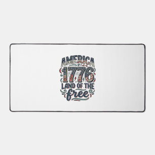 Vintage America 1776 Terre de liberté conception d