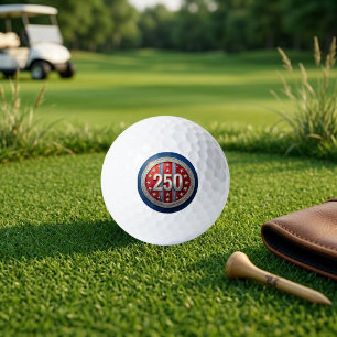 Vintage America 250 jaar sterren en strepen patrio Golfballen