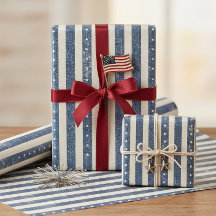 Vintage Americana sterren strepen patroon ID1306