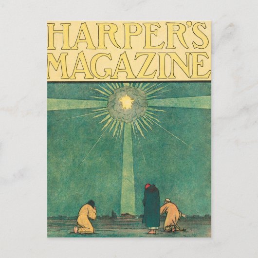 VINTAGE : Amerikaanse kunst - Briefkaart (Voorkant)