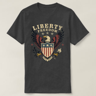 Vintage Amerikaanse Liberty Freedom Eagle T-shirt