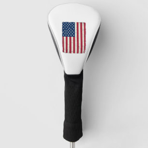 Vintage Amerikaanse Vlag Vector T-shirt Desi Golfheadcover
