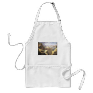 Vintage Amerikaanse Westerse Kunst, Grand Canyon d Standaard Schort