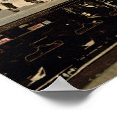 Vintage - Amsterdam, Nederland Poster (Hoek)