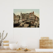 Vintage - Amsterdam, Nederland Poster (Keuken)