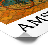 Vintage Amsterdam – Retro Travel Design Poster (Hoek)