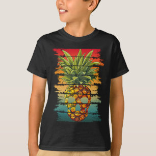 Vintage Ananas Schedel T-shirt