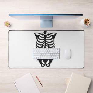 Vintage Anatomische Skelet Ribbenkast Grafische Go Bureaumat