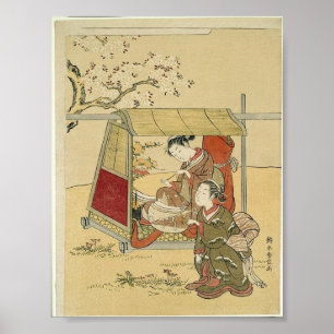 Vintage Ancient Japanese Art Poster