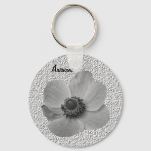 Vintage Anemone Sleutelhanger