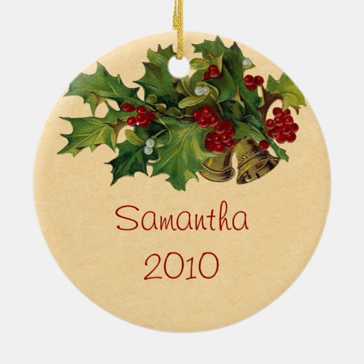 Vintage Angel Ornament (Achterkant)