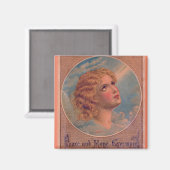 Vintage Angel Pastel Magnet (Recto/Verso)
