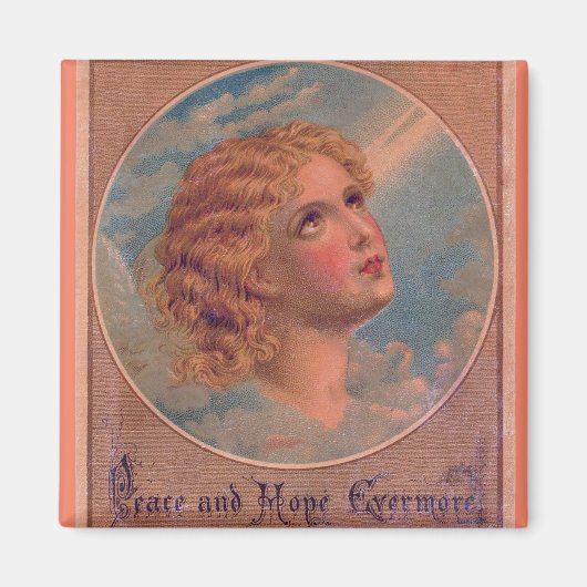 Vintage Angel Pastel Magnet (Devant)