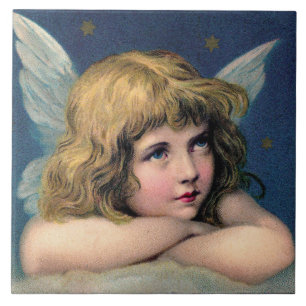 Vintage Angel Tegeltje