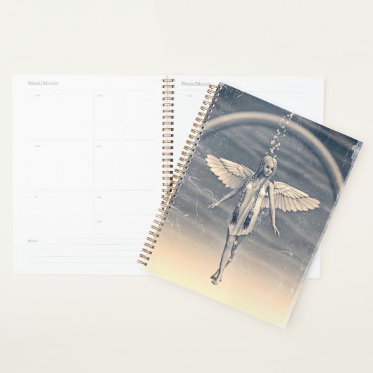 Vintage Angel under the Rainbow (Devant avec enveloppe)