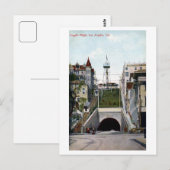 Vintage Angel's vlucht Los Angeles Briefkaart (Voorkant / Achterkant)