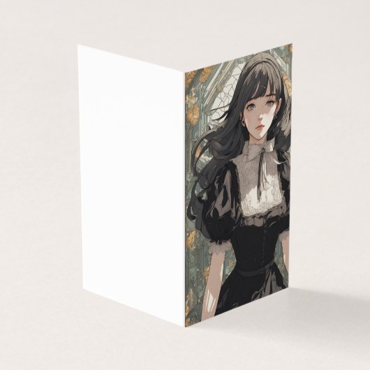 Vintage Anime petite robe noire LBD Blu (Outside)