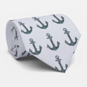 Vintage Anker Stropdas (Opgerold)