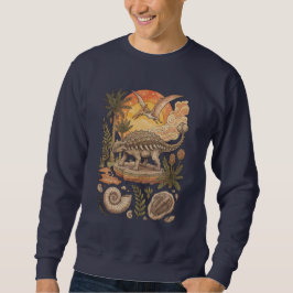 Vintage Ankylosaurus Prehistorisch Trui