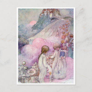 Vintage Anne Anderson De Slaapstad Briefkaart