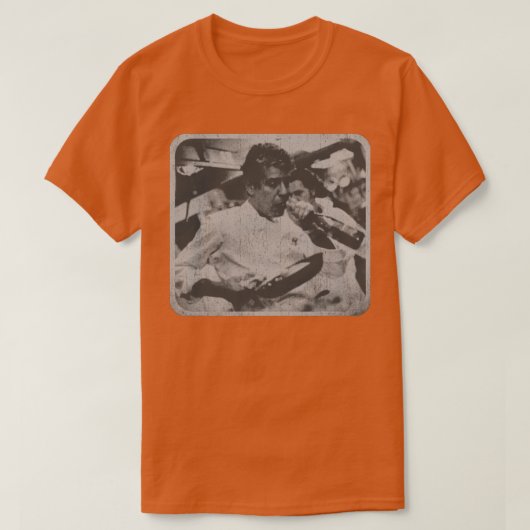 Vintage Anthony Bourdain T-shirt (Design voorkant)