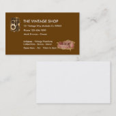 Vintage Antieke Visitekaartjes (Voorkant / Achterkant)