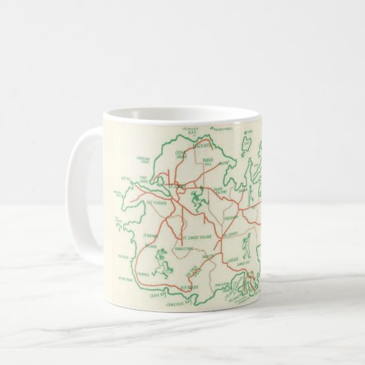 Vintage Antigua Mug (Devant gauche)