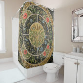 Vintage Antique Design-1 Douche rideau (En situation)