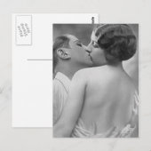 Vintage Antique Romantique Couples Cartes et Cadea (Devant / Derrière)