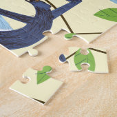 Vintage Apen Legpuzzel (Zijkant)