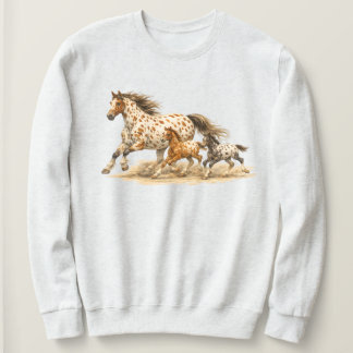 Vintage Appaloosa Horse Crewneck Retro 90s Horse Trui
