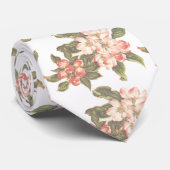 Vintage Apple Blossom Stropdas (Opgerold)