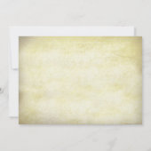 Vintage arbre rustique vieilles invitations de mar (Dos)