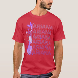 Vintage Ariana Name Retro Style 70s 80s First for  T-shirt