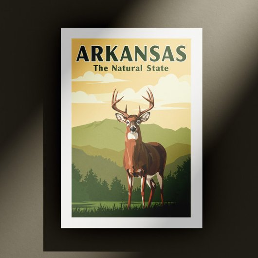 Vintage Arkansas Briefkaart