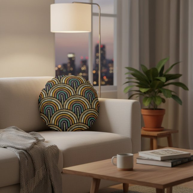 Vintage Art Deco Kussen (Creator heeft geüpload)