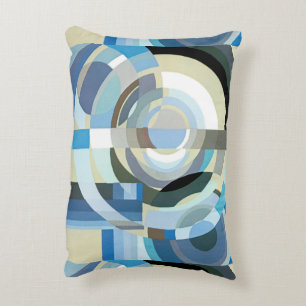 Vintage Art Deco Pochoir Jazz Geometrische Vormen Decoratief Kussen