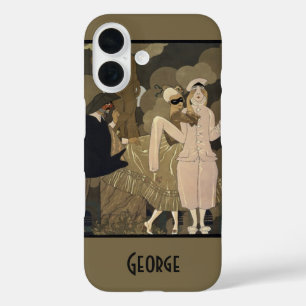 Vintage Art Deco, Verrassing door George Barbier iPhone 16 Hoesje