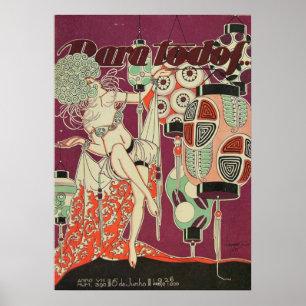Vintage Art Deco - Voor Iedereen - Krullend Haar Poster