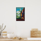 Vintage Art déco Washington Travel (Cuisine)