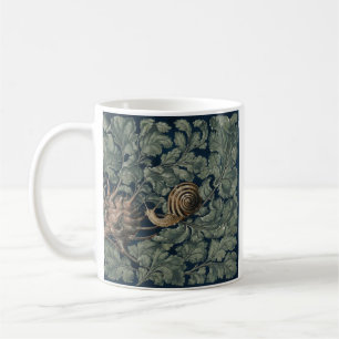 Vintage Art Nouveau botanische slak antiek Koffiemok