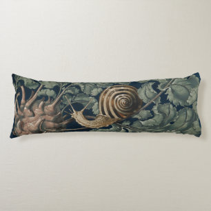 Vintage Art Nouveau botanische slak antiek Lichaamskussen