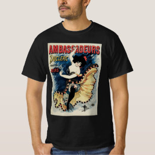 Vintage Art Nouveau Flamenco Danseres, Ambassadeur T-shirt